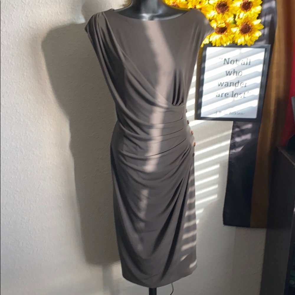 Olive Green Dress